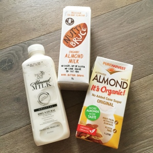 Pure almond milks